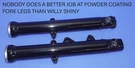 Harley Sportster Dyna Fork Legs Gloss Black 1988-1999 39MM. Fixed Price $270.00.