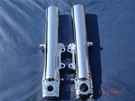Harley Chrome Lower Fork Sliders Legs Road King Exchange Prog 00-13 Touring Flhr. Fixed Price $349.00.