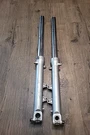 1991 To 1994 Honda CBR600F2 Front Forks Oem Silver Bolts Good Scuff Scratches. Fixed Price $129.99.