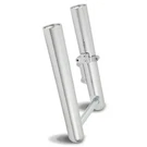 Arlen Ness Hot Fork Legs Lower Sliders Smooth Chrome Harley Softail 07-17 Flst. Fixed Price $719.95.