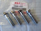 (4) Nos Suzuki Steering Stem Fork Pinch Bolts GT250 GT550 GT750. Fixed Price $29.99.