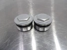 18-24 Kawasaki Ninja EX400 Front Fork Caps 11065-1286. Fixed Price $12.09.
