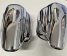 Harley Davidson Touring Chrome Fork Slider End Caps 46282-07. Fixed Price $71.25.