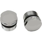 Drag Specialties 0404-0305 Chrome Fork Tube Caps- 39 Mm. Fixed Price $56.66.