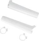 Ufo Fork Slider Protectors White SU02943-041 RM125/RM250 1992-1993. Fixed Price $38.99.