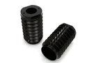 Black Fork Slider Cover Set Bellowed Style Harley-davidson. Fixed Price $164.99.
