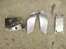 Yamaha Feet Peg Guards Covers Front Fork Brace Alloy 89-99 Lh Rh. Fixed Price $15.00.
