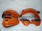 Harley-davidson 1999 Road King Gas Tank Fenders Side Covers Paint Set. Fixed Price $1095.00.