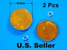 Pair 1970-1973 Yamaha XS1B XS2 Reflectors 1971 Outer Front Fork Cover Lower. Fixed Price $14.85.