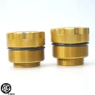 2015 Harley Davidson Dyna Fxdl Patriot Suspension Preload Adjusters 49MM. Fixed Price $129.00.