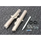 Arlen Ness Titanium Smooth Hot Legs Fork Dual Disk 06-501. Fixed Price $674.95.