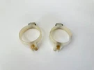 05 Kawasaki KX125 KX250F / 04-06 Left & Right Lower Fork Guard Guides. Fixed Price $24.99.