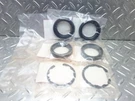Genuine Honda CB750F Fc Front Fork Oil Dust Seal Circlip Set 39MM 51490-MB9-782. Fixed Price $141.00.