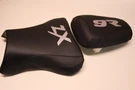 Kawasaki ZX9 Ninja 98 99 00 01 Black/silver Front & Rear Custom Seat Covers. Fixed Price $89.00.