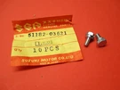Nos New Oem Original Suzuki T500 T350 T305 Drain Bolt Fork QTY2 51182-03621. Fixed Price $29.99.