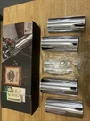 Harley Davidson Nos Chrome 2-PIECE Upper Fork Covers 1980-UP Flt MODELS68064-94A. Fixed Price $65.00.