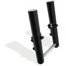 Arlen Ness Hot Fork Legs Lower Sliders Dual Disc Smooth Black Harley 14-UP Flh. Fixed Price $764.95.