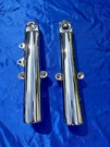 Harley Chrome Softail Lowers, 18-LATER Flde, Flhc, Flhcs, Flsl And '24 Fli Model. Fixed Price $339.00.