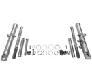 2009 Harley Sportster XL883L Front Fork Tube Lower & Springs Dampers Hardwareoem. Fixed Price $133.00.