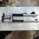1983 Honda Xl 600 Front Fork Assembly Suspension Triple Tree. Fixed Price $128.12.
