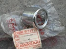 Kawasaki 74-78 KZ400D KZ400S Fork Cover Cap Nos Genuine Japan 44064-021. Fixed Price $24.99.