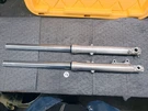 1986-87 Kawasaki ZL600 Eliminator, Front Fork Set #44005-1247 #44005-1248. Fixed Price $200.00.