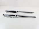 2009 Harley Fxcwc Softail Rocker Straight Chrome Front Fork Leg Set 46950-08. Fixed Price $1299.99.