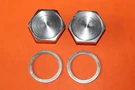Triumph T140 TR7 T150 T160 Pair Fork Top Nuts 1973-78 97-4395 Uk Made. Fixed Price $32.70.