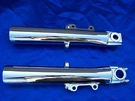 Harley Chrome Touring Fork Slider Legs 2000-2013, Flh Models ***no Exchange***. Fixed Price $459.00.