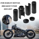 6PCS Fork Cover Tubes Caps Kit Harley Softail Fxsb Breakout 2013-2017. Fixed Price $78.69.