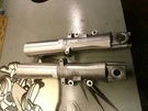 Harley Davidson Showa G5B3-10-L SA-9 Lower Fork Sliders G5B3-10-R SA-6. Fixed Price $99.99.