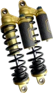 Legend Revo-arc Gold 14" Heavy Duty Rear Shocks 1984-2000 Harley Fxlr Fxrc. Fixed Price $1499.95.