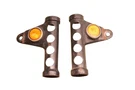 Honda SL350 Motosport Left Right Front Fork Headlight Mounting Ears *2865B. Fixed Price $109.99.