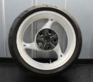 08-17 Suzuki Hayabusa GSXR1300 Rear Wheel Back Rim Tire White 2008 09 11 12. Fixed Price $199.99.