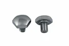 V-twin Chrome Fork Tube Cap Non-vented 24-0186. Fixed Price $25.06.
