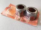 Harley-davidson Vintage Springer Fork Lower Covers Paughco 162B Chrome. Fixed Price $65.00.