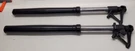 Triumph Stanchion Assembly T2043103 Rh & T2042190 Lh Black, Fits 1200 Scrambler. Fixed Price $1200.00.