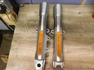 07-17 Harley Davidson Softail Fork Sliders Oem #45915-08A/#45916-07A. Fixed Price $140.00.