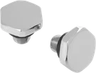Drag Specialties Fork Tube Cap Upper DS-222787 Chrome 23-0203A. Fixed Price $37.39.