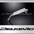 Bmw F800GT 2013-2017 Delkevic Slip On 14" Oval Stainless Exhaust Muffler Kit. Fixed Price $249.99.