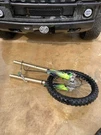 Take Off Kawasaki 2019-2023 KX450X 250 Showa Front Forks. Fixed Price $1380.00.
