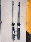 1985-86 Yamaha Front Fork Set #1AE-23102-00-00 & #1AE-23103-00-00. Fixed Price $125.00.