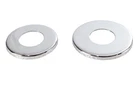 Upper And Lower Chrome Dust Shields For Harley-davidson. Fixed Price $35.99.