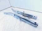 95-99 Harley Davidson Dyna Super Glide Chrome Left Right Fork Tube Shocks Bent. Fixed Price $149.95.