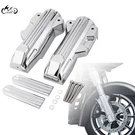 Front Fork Lower Leg Covers & Upper Slider Accents Harley Touring Flhr 14-22. Fixed Price $64.88.