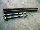 1980 1981 Suzuki GS250T X Oem Front Fork Spring Cap Cylinder Bolt Oil Lock Set. Fixed Price $33.99.