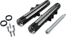Arlen Ness Fork Legs Black Anodized Deep Cut Dual Disc Flt 08-13 Harley 06-511. Fixed Price $801.99.