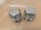 1969 Yamaha AT1 Fork Top Caps Bolts Washers 2K5-23111-00. Fixed Price $30.00.