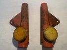 Original Honda CT90 Trail Headlight Mount Bracket Shock Cover Left & Right. Fixed Price $24.99.