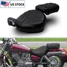 2-UP Black Stitch Seat Saddle For Honda Shadow Aero VT750CA 2004-2025. Fixed Price $175.99.